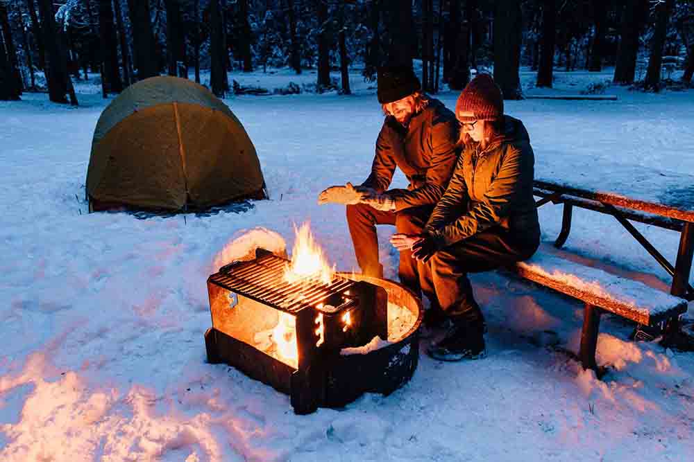 Fire tips in Winter Camping 